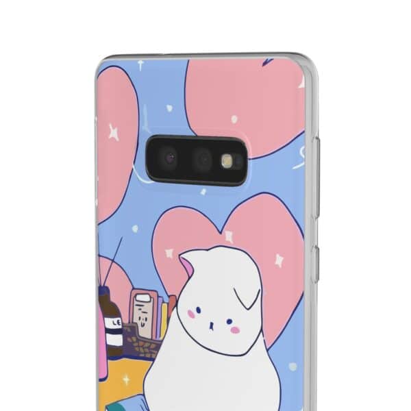 White Cat Flexi Cases For Samsung and iPhone - Image 29