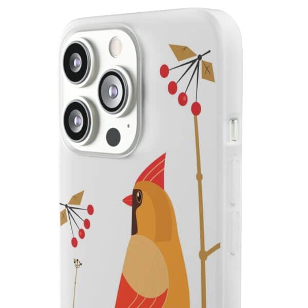 Red Cardinal Female On Flexi Cases Custom Phone Cases For iPhone and Samsung Series - Image 134