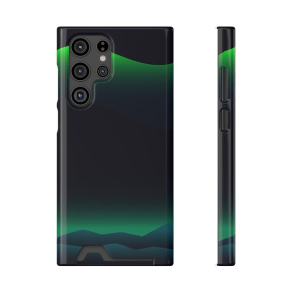 Aurora Lights On Phone Case With Card Holder Custom Phone Cases For iPhone and Samsung - Image 17