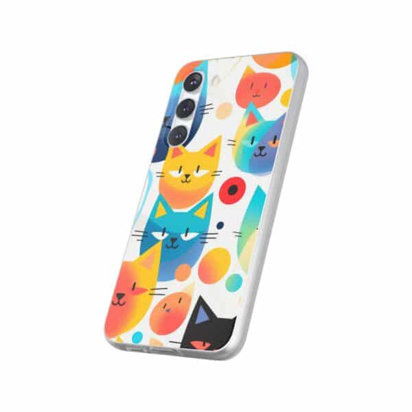 Funny Cat Flexi Cases For iPhone and Samsung - Image 220