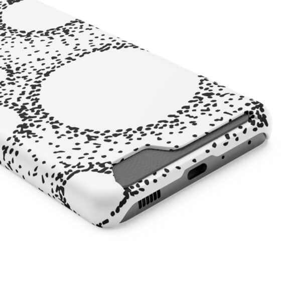 Rounded Shapes Phone Case With Card Holder Custom Phone Case For iPhone and Samsung - Image 62