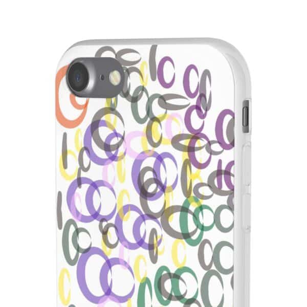 Colorful. Circles Flexi Cases For iPhone Samsung - Image 88