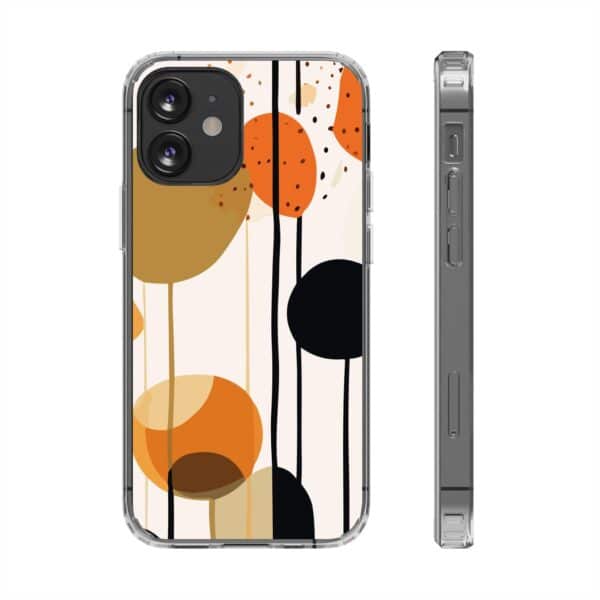 Orange Floral and Polka Dot Clear Cases - Image 25