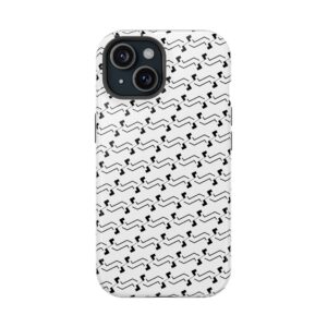 Zigzag stripes | Magnetic Tough Case For iPhone