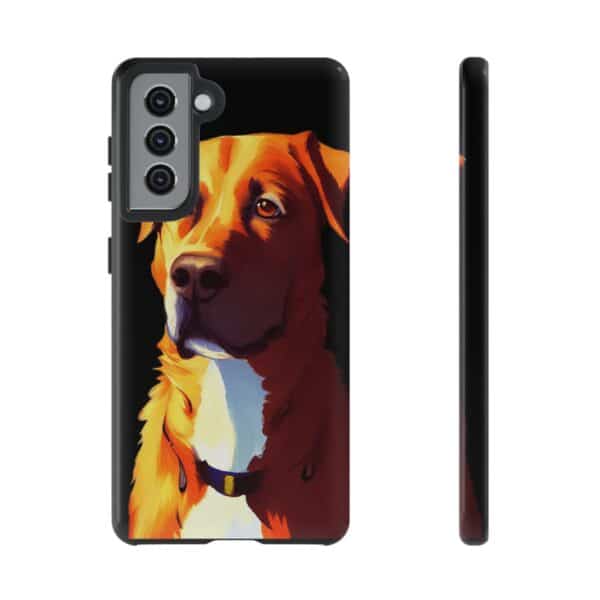 Dog Portrait On Tough Cases Custom Phone Cases For iPhone Google Pixel and Samsung Series. - Image 55
