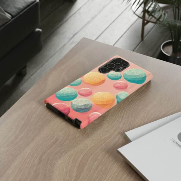 Rainbow Designs Pink Bubble On Tough Cases Custom Phone Cases For iPhone Google Pixel and Samsung Series - Image 94