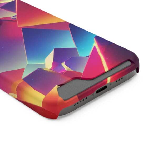 Rainbow Designs Phone Case With Card Holder For iPhone and Samsung - Image 46