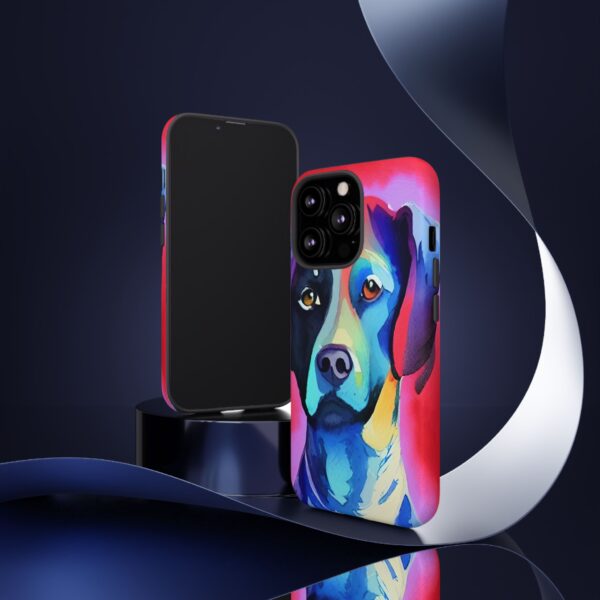 Dog Portrait On Tough Cases Custom Phone Cases For iPhone Google Pixel and Samsung Series - Image 50