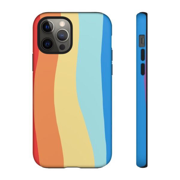 Rainbow Designs Multi Colour On Tough Cases Custom Phone Cases For iPhone Google Pixel and Samsung Series - Image 35