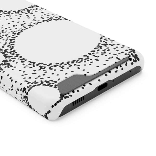 Rounded Shapes Phone Case With Card Holder Custom Phone Case For iPhone and Samsung - Image 74