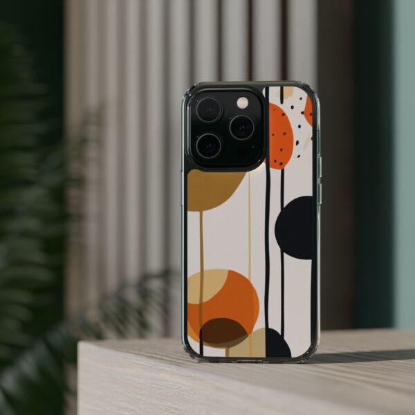 Orange Floral and Polka Dot Clear Cases - Image 58