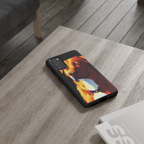 Dog Portrait On Tough Cases Custom Phone Cases For iPhone Google Pixel and Samsung Series. - Image 78