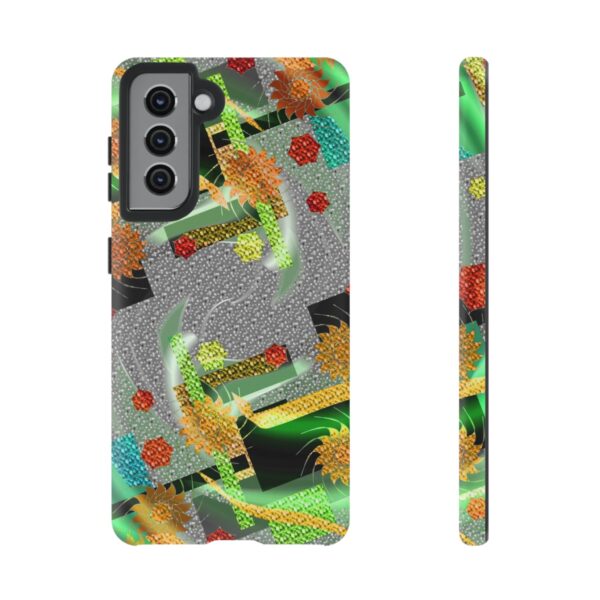 Rainbow Designs Stunning Flowers On Tough Cases Custom Phone Cases For iPhone Google Pixel and Samsung Series - Image 57