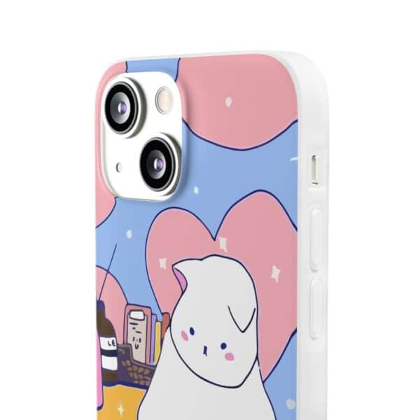 White Cat Flexi Cases For Samsung and iPhone - Image 140