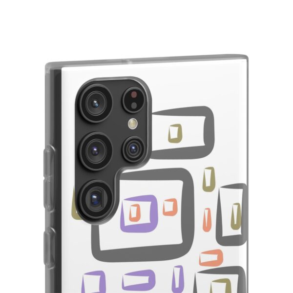 Colorful Circles Gingham Flexi Cases For iPhone and Samsung - Image 195