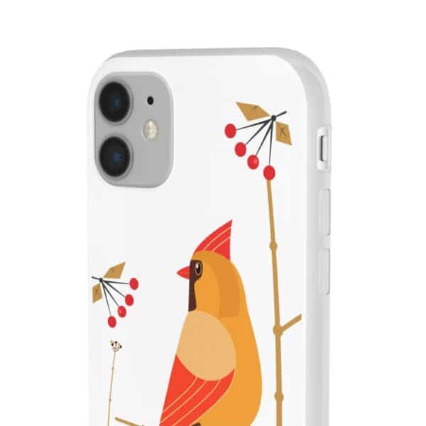Red Cardinal Female On Flexi Cases Custom Phone Cases For iPhone and Samsung Series - Image 35