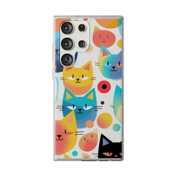 Funny Cat Flexi Cases For iPhone and Samsung - Image 249