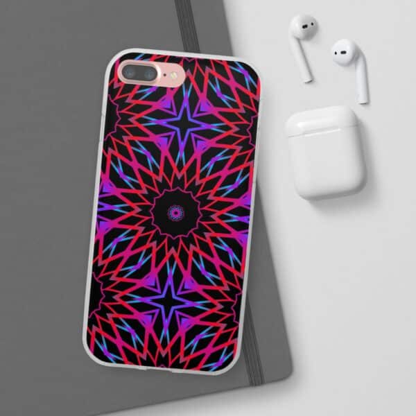 Rainbow Designs Colorful Abstract Art On Flexi Cases Custom Phone Cases For iPhone and Samsung Series - Image 15