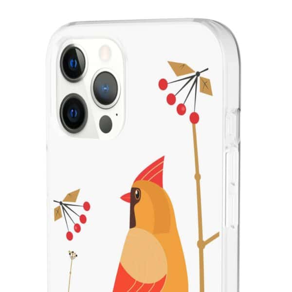 Red Cardinal Female On Flexi Cases Custom Phone Cases For iPhone and Samsung Series - Image 53