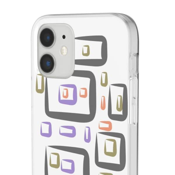 Colorful Circles Gingham Flexi Cases For iPhone and Samsung - Image 47