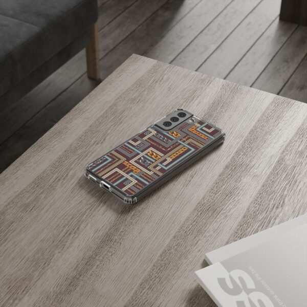 Digital Pattern Clear Cases For iPhone and Samsung - Image 14