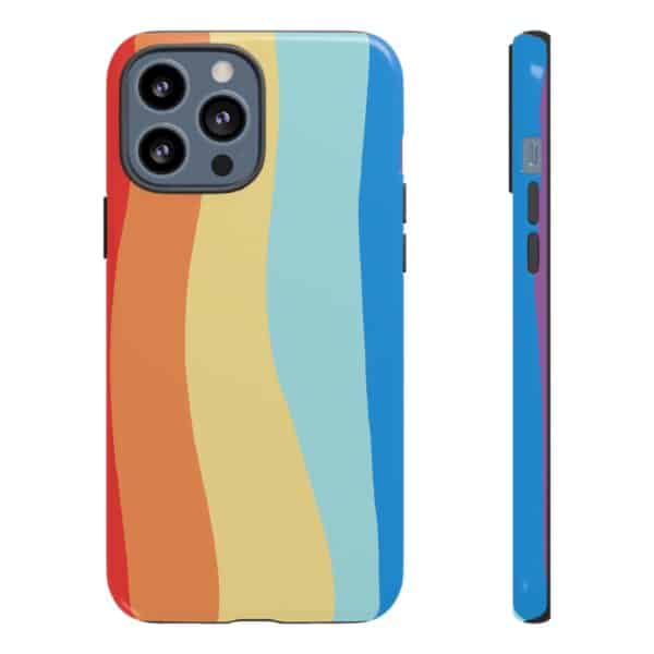 Rainbow Designs Multi Colour On Tough Cases Custom Phone Cases For iPhone Google Pixel and Samsung Series - Image 50