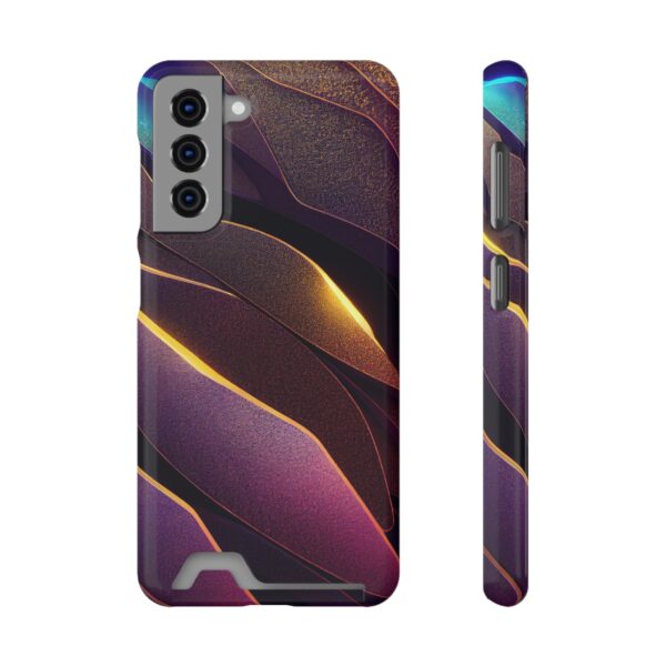 Rainbow Designs Phone Case With Card Holder For iPhone and Samsung - Image 137