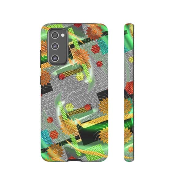 Rainbow Designs Stunning Flowers On Tough Cases Custom Phone Cases For iPhone Google Pixel and Samsung Series - Image 77