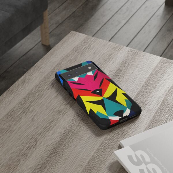 Rainbow Designs Wolf Head On Tough Cases Custom Phone Cases For iPhone Google Pixel and Samsung Series - Image 72
