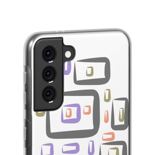 Colorful Circles Gingham Flexi Cases For iPhone and Samsung - Image 159