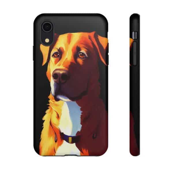 Dog Portrait On Tough Cases Custom Phone Cases For iPhone Google Pixel and Samsung Series. - Image 8