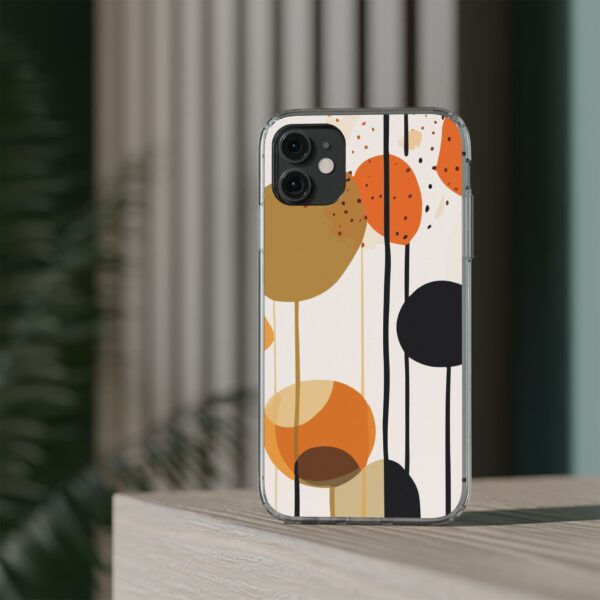 Orange Floral and Polka Dot Clear Cases - Image 36