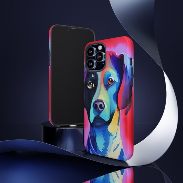 Dog Portrait On Tough Cases Custom Phone Cases For iPhone Google Pixel and Samsung Series - Image 52