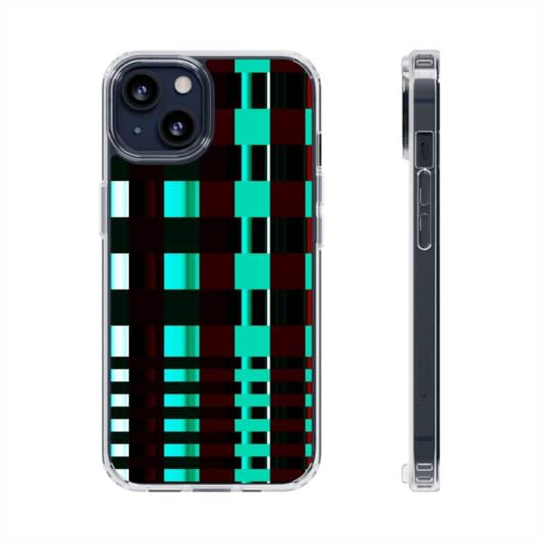 Irregular Geometric Shapes Clear Cases For Samsung and iPhone