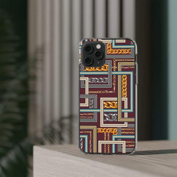 Digital Pattern Clear Cases For iPhone and Samsung - Image 39