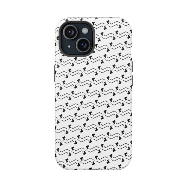 Zigzag stripes | Magnetic Tough Case For iPhone - Image 69