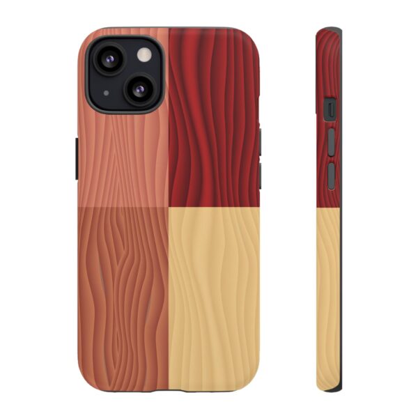 Wood Grain Tough Cases Custom Phone Cases For iPhone Google Pixel and Samsung Series - Image 41