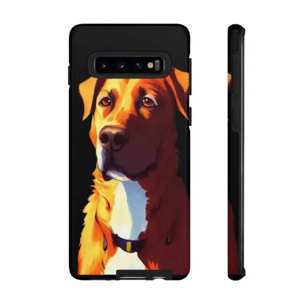 Dog Portrait On Tough Cases Custom Phone Cases For iPhone Google Pixel and Samsung Series. - Image 16