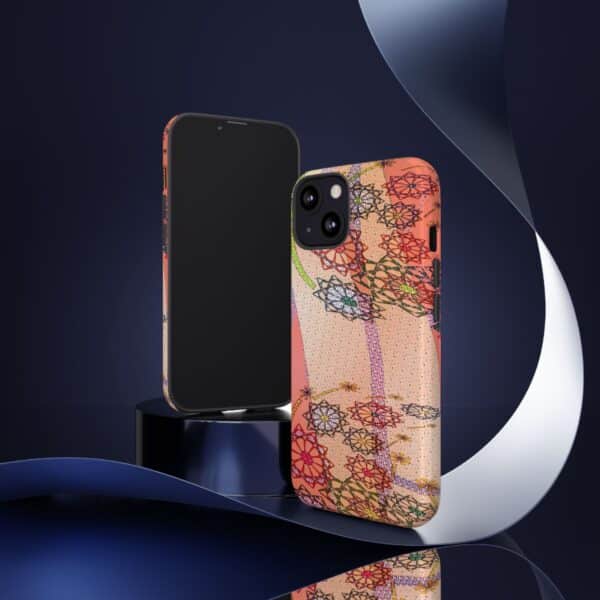 Rainbow Designs Stunning Flowers On Tough Cases Custom Phone Cases For iPhone Google Pixel and Samsung Series - Image 40