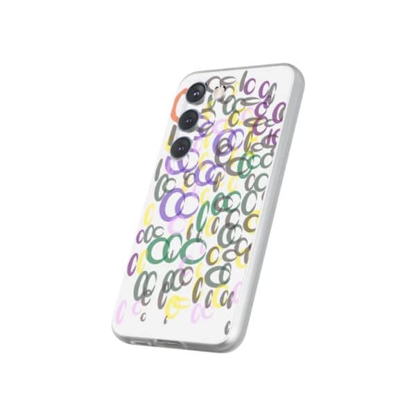 Colorful. Circles Flexi Cases For iPhone Samsung - Image 216