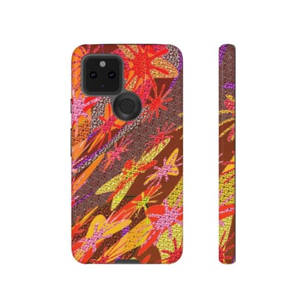Rainbow Designs Stunning Flowers On Tough Cases Custom Phone Cases For iPhone Google Pixel and Samsung Series - Image 67