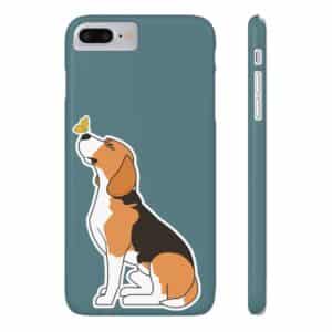 Cute Beagle Dog On Slim Phone Cases Case-Mate Custom Phone Cases For iPhone and Samsung Series
