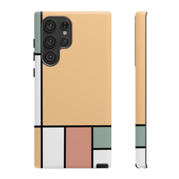 Mondrian Art On Tough Cases Custom Phone Cases For iPhone Google Pixel and Samsung Series - Image 91