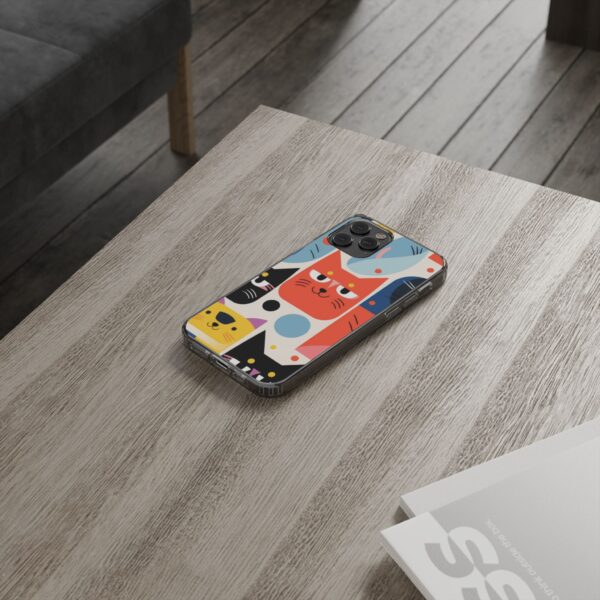 Cute cats Clear Cases For iPhone and Samsung - Image 29