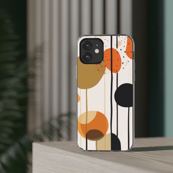 Orange Floral and Polka Dot Clear Cases - Image 24
