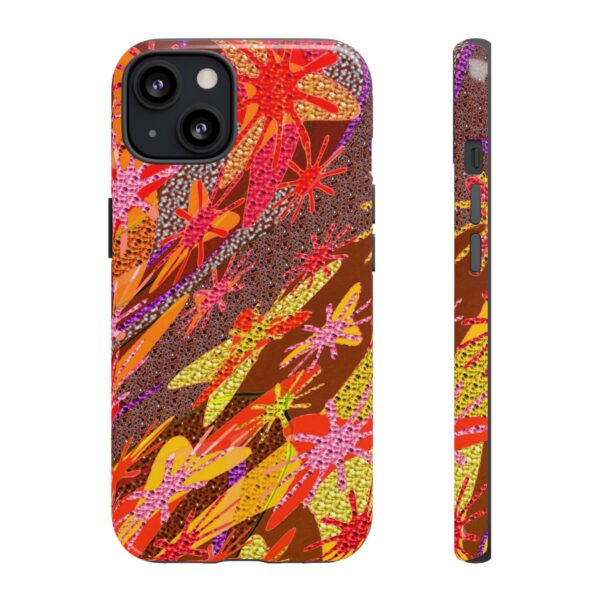 Rainbow Designs Stunning Flowers On Tough Cases Custom Phone Cases For iPhone Google Pixel and Samsung Series - Image 39