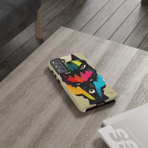 Rainbow Designs Wolf Head On Tough Cases Custom Phone Cases For iPhone Google Pixel and Samsung Series - Image 82
