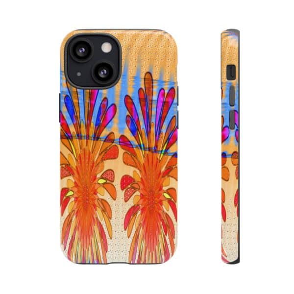 Rainbow Designs Stunning Flowers On Tough Cases Custom Phone Cases For iPhone Google Pixel and Samsung Series - Image 43