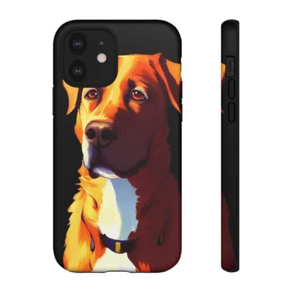 Dog Portrait On Tough Cases Custom Phone Cases For iPhone Google Pixel and Samsung Series. - Image 34