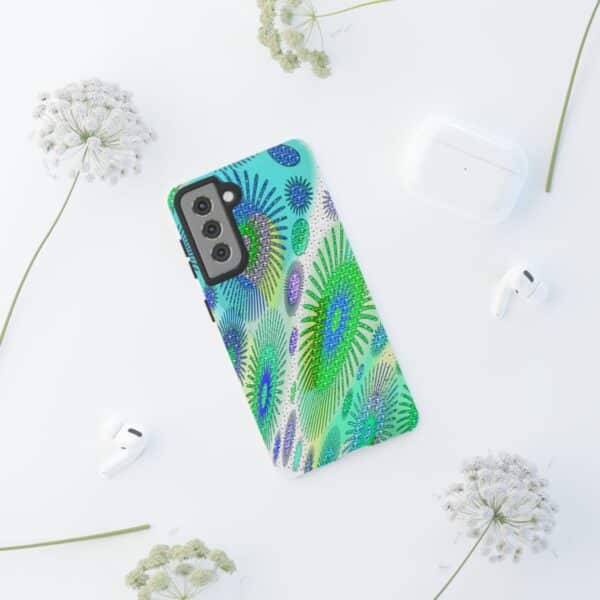 Rainbow Designs Stunning Flowers On Tough Cases Custom Phone Cases For iPhone Google Pixel and Samsung Series - Image 56
